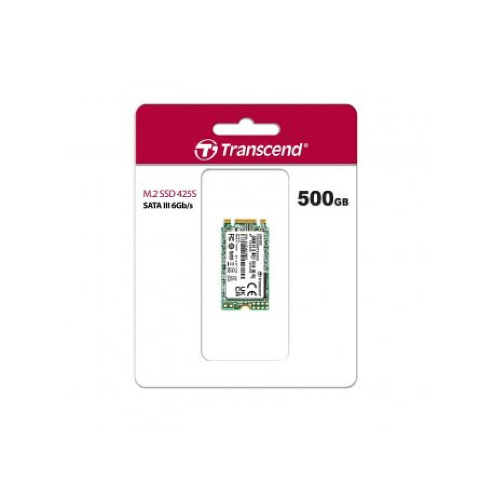 TRANSCEND 500GB M 2 2242 SSD SATA III TS500GMTS425S