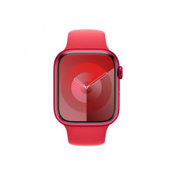 APPLE Watch S9 GPS 45mm RED Alu Case w RED Sport Band - S/M (mrxj3se/a)