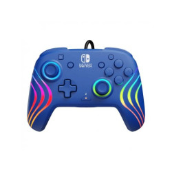 PDP Nintendo Switch Afterglow Wave Wired Controller Blue