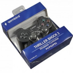 GEMBIRD JPD-THRILLERSHOCK 3 ** Bezični gamepad sa dvostrukom vibracijom, PS2 / PS3 / PC (549)