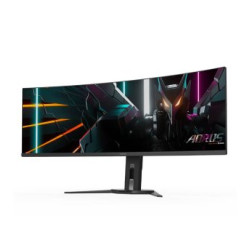 GIGABYTE AORUS CO49DQ EK1 Dual QHD 144Hz USB-C AMD FreeSync Premium Pro Curved