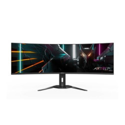 GIGABYTE AORUS CO49DQ EK1 Dual QHD 144Hz USB-C AMD FreeSync Premium Pro Curved