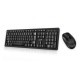 GENIUS Smart KM-8200 Wireless USB US crna tastatura + miš