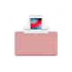 LOGITECH Tastatura Keys-to-go Ultra-light, Ultra-Portable Bluetooth za iPhone, iPad, Apple TV i Mac - roze - UK