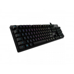 LOGITECH G512 Carbon RGB Mechanical Gaming Keyboard, GX Blue - Carbon US