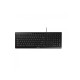 CHERRY Stream Ultra tiha vodootporna tastatura USB, YU, crna cena