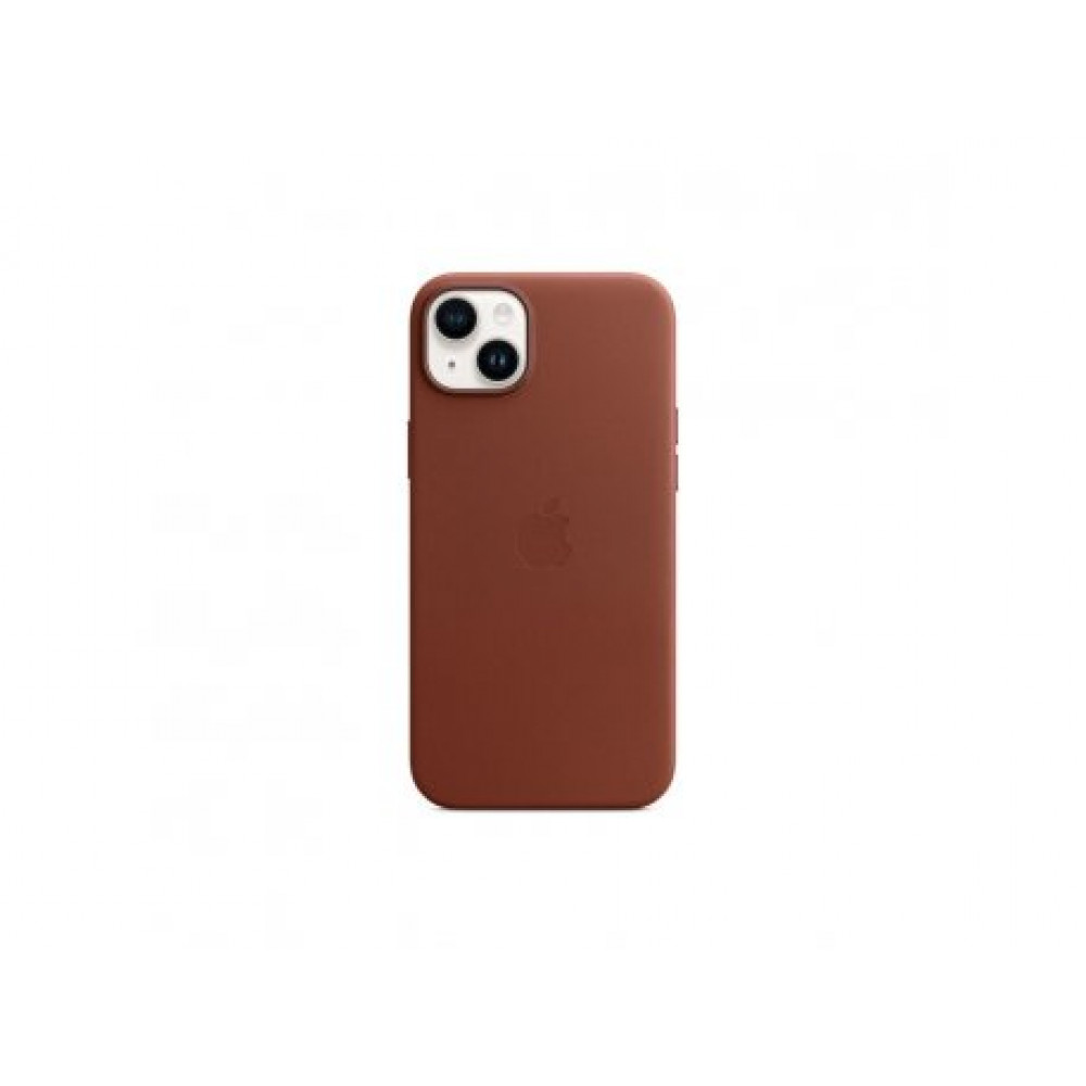 Apple iPhone 14 Plus Leather Case with MagSafe - Umber