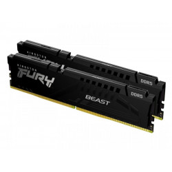 KINGSTON DIMM DDR5 64GB (2x32GB kit) 5600MT/s KF556C40BBK2-64 Fury Beast black