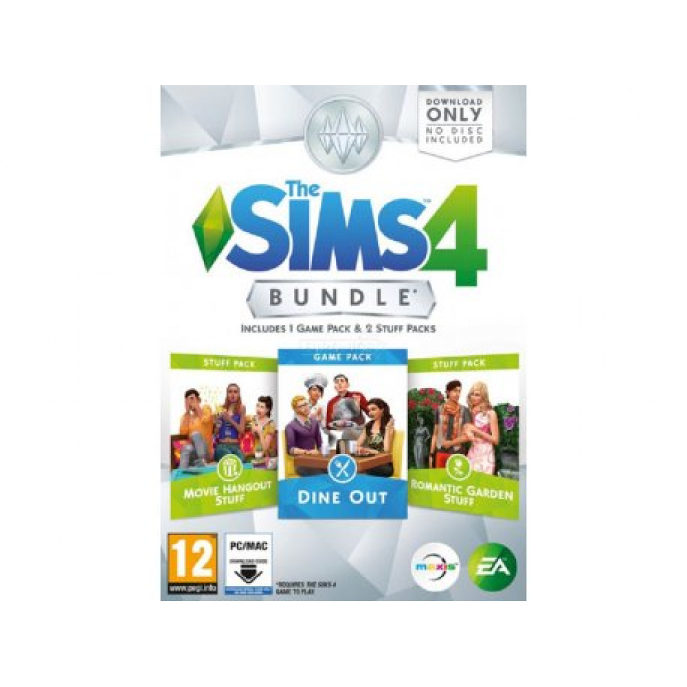 EA The Sims 4 Bundle Pack: Outdoor Retreat & Cool Kitchen Stuff Pack (PC)