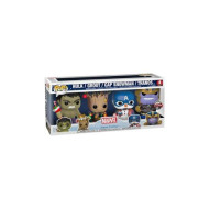 FUNKO Marvel: Holiday Bobble Head Hulk / Groot / Cap Snowman / Thanos 4PK