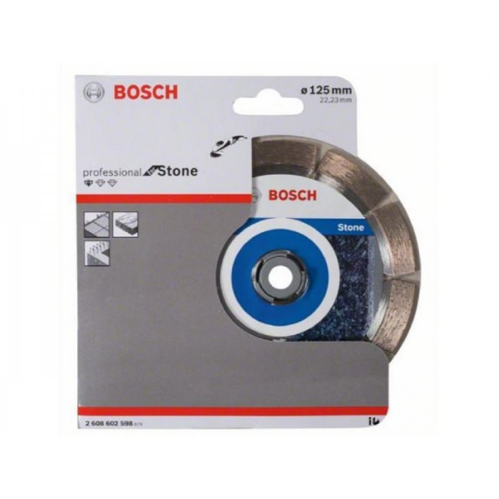 BOSCH Dijamantska rezna ploča Standard for Stone 125 x 22 23