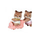 EPOCH SYLVANIAN WALNUT SQUIRREL TWINS (NEW)