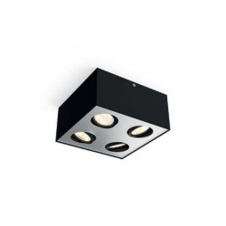 PHILIPS Box Led Spot Svetiljka Crna 4X4.5W 50494/30/P0