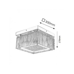 RABALUX Marcella 2451 LED 18 W Plafonjera