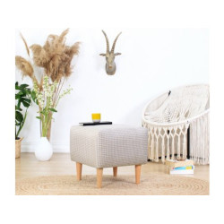 Atelier del Sofa Tabure Dotted Cream