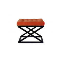 Atelier del Sofa Tabure Capraz Black Orange