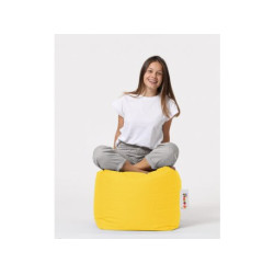 Atelier del Sofa Tabure Square Pouf Yellow