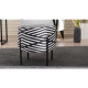 Atelier del Sofa Tabure Flow Black White