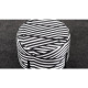 Atelier del Sofa Tabure Flow Black White