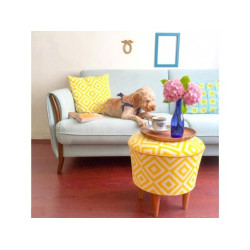 Atelier del Sofa Tabure Sun Yellow