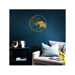 WALLXPERT Zidna dekoracija Ginkgo Leaf Metal Wall Art APT620