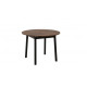 HANAH HOME Trpezarijski sto i stolice Oliver Black Walnut