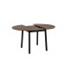 HANAH HOME Trpezarijski sto i stolice Oliver Black Walnut