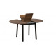 HANAH HOME Trpezarijski sto i stolice Oliver Black Walnut