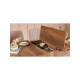 HANAH HOME Trpezarijski set Vina 0900 4 WalnutStone