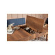 HANAH HOME Trpezarijski set Vina 1048 Dark Blue Walnut