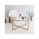 HANAH HOME Sto za dnevnu sobu Gold Sun S404