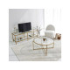 HANAH HOME Sto za dnevnu sobu Gold Sun S404