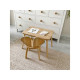 HANAH HOME Dečiji sto i stolica Mickey One Chair Set Brown