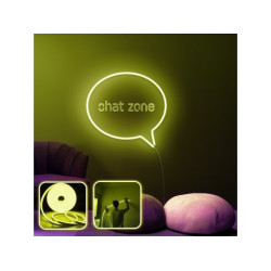 OPVIQ Zidna LED dekoracija Chat Zone Medium Yellow