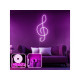 OPVIQ Zidna LED dekoracija Music Medium Pink