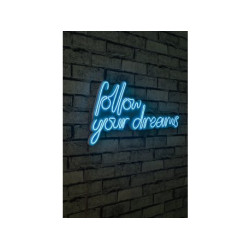 WALLXPERT Dekorativna rasveta Follow Your Dreams Blue