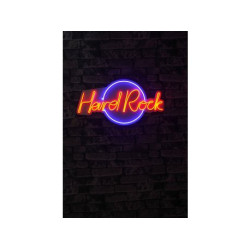 WALLXPERT Dekorativna rasveta Hard Rock Blue Red