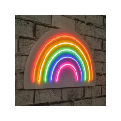 WALLXPERT Zidna LED dekoracija Rainbow Multicolor