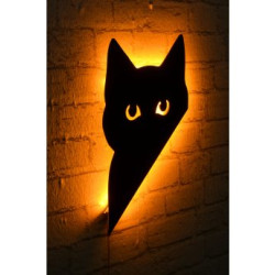 WALLXPERT Zidna LED dekoracija Cat 2 Yellow