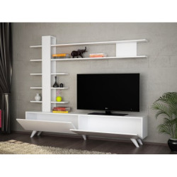 HANAH HOME TV polica Aleyna White (745DCD3014)