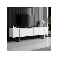 HANAH HOME TV polica Luxe White Gold 1 (618BLY1102)