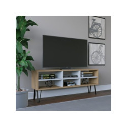 HANAH HOME TV polica Judd Oak White (935CMN1447)