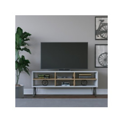 HANAH HOME TV polica Judd White Oak (935CMN1445)