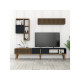 HANAH HOME TV polica Milan TV Walnut Anthracite