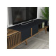 HANAH HOME TV polica Milan TV Walnut Anthracite