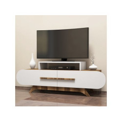 HANAH HOME TV polica Rose Walnut White (845HCT3049)