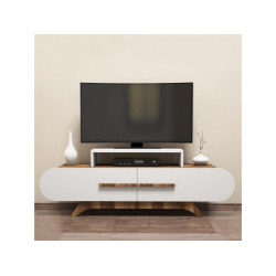 HANAH HOME TV polica Rose Walnut White (845HCT3049)