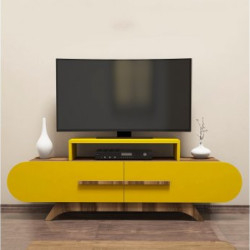 HANAH HOME TV polica Rose Walnut Yellow (845HCT3051)