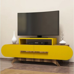 HANAH HOME TV polica Rose Walnut Yellow (845HCT3051)