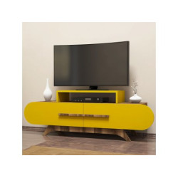 HANAH HOME TV polica Rose Walnut Yellow (845HCT3051)